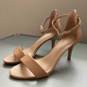 Nude Strap Heels